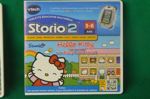 Storio vtech jeu hello kitty - storio,