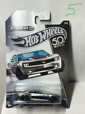 Hotwheels 1/64 🇲🇫 Zamac Chevy Camaro Concept  Serie 50th Anniversary #2/8