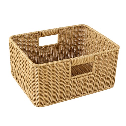 Panier ouvert imitation - en,