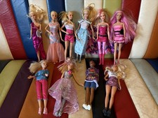 BARBIE DOLL COLLECTION X10 - GOOD CONDITION - MATTEL - PRELOVED -