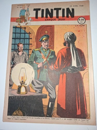 Journal tintin 1948 - journal, n°16