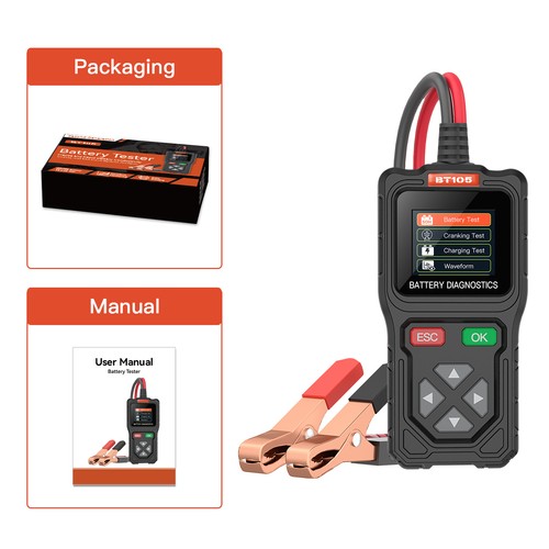 Car battery tester - battery,