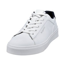 Bugatti Sneakers Pour Hommes Chaussures Blanches AMU01