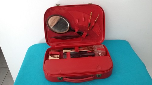 Ancien coffret trousse valise - ancien,