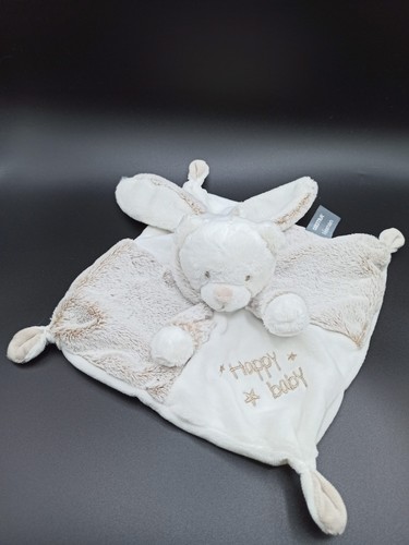 Doudou plat ours capuche - ours,