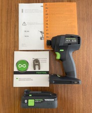 Festool Cordless Impact Driver TID 18 set with high power battery