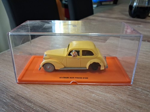 Tintin voiture atlas - tintin, 1/43