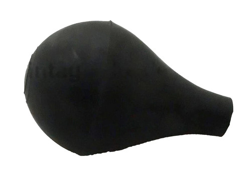 Noir caoutchouc ampoule forme - noir,