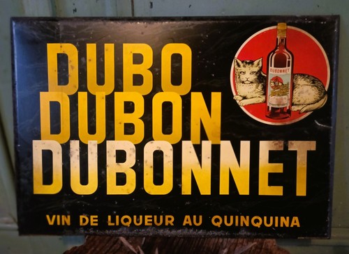 Ancienne publicité tole - publicité, en