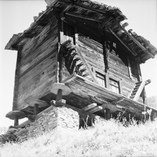 Zermatt 1948 vieux chalet - c.,