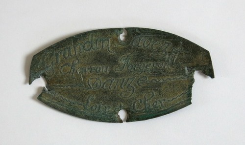 Grandin aveze ancienne plaque - grandin,