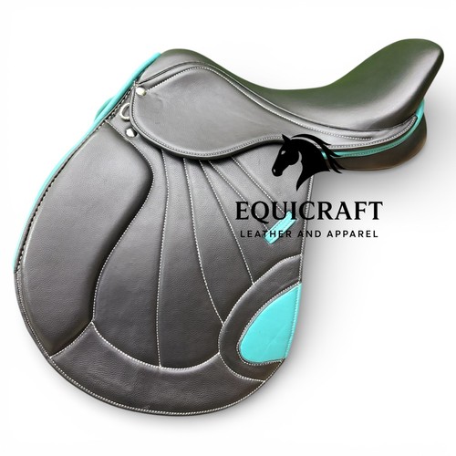 Selle cheval cuir - cheval, en
