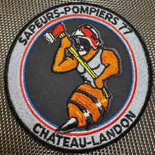 ECUSSON PATCH SAPEURS POMPIERS