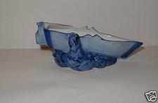 BARQUE DE PÊCHEUR. PÊCHE. SOUVENIR PLAGE. MER EN PORCELAINE