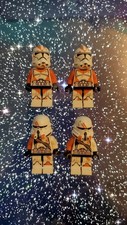 lego star wars minifigures x4
