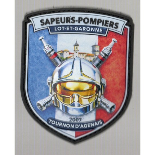 Ecussons pompiers tournon - ecussons,