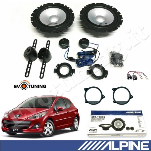 Kit haut parleur alpine sxe - 4,