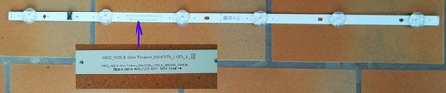 Bande barre leds lg - de,