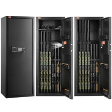 VEVOR Armoire à 6-8 Fusils Coffre-Fort pour Armes à Feu avec Clavier Numérique