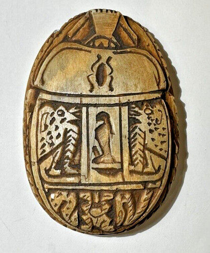 Figurine vintage scarabée - figurine,