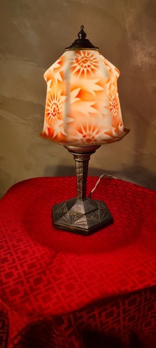 Antique lamp ruler 1930 - lamp,
