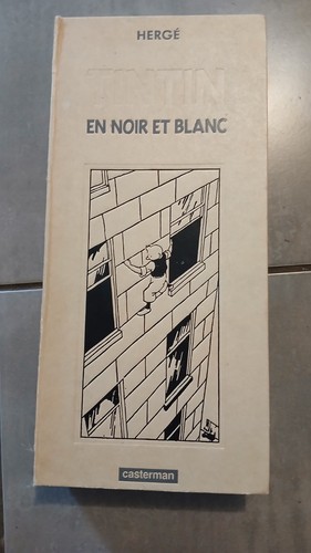 Coffret tintin noir - noir, et