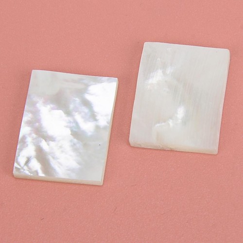 2pcs nacre mop shell 20x15mm - nacre,