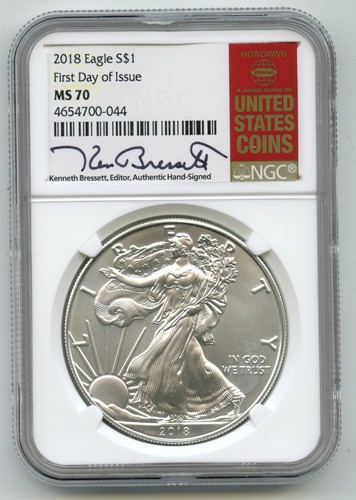 2018 american eagle - eagle, argent