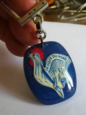 Ancien porte clé Bourbon Coq