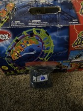 81 Metallic Blue - Vintage K'Nex Screamin Serpent Roller Coaster Parts Lot