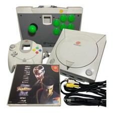 SEGA Dreamcast White Console/ Fighting Game Set VariationAvailable/JAPAN Tested