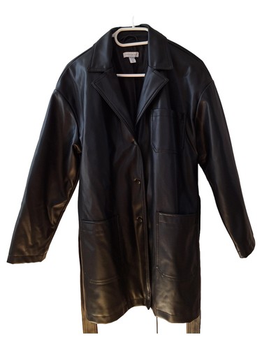 Topshop veste cuir femme - veste, en