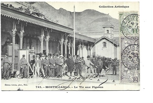 Monaco tir aux pigeons - le,