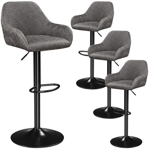 Tabourets bar hauts avec - 2,