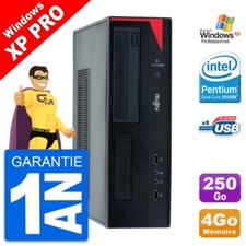 PC Fujitsu Esprimo E520 DT Intel G3220 RAM 4Go Disque Dur 250Go Windows XP