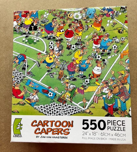 Ceaco 550 puzzle cartoon - pc,