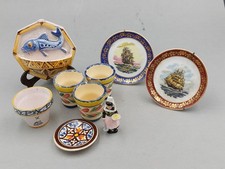LOT 9 Miniature Objects Porcelain and Earthenware Showcase Collection Mid 20th Century