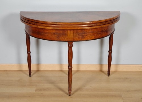 Table console demi lune - table, demi-lune