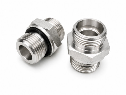Raccord hydraulique droit - , à
