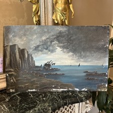 Tableau Grande Huile Sur