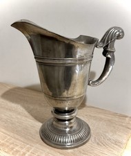Early 18th century pewter ewer, Lyon