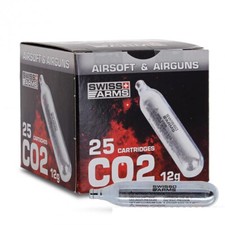 Cartouches de gaz Co2 airsoft par 25