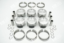 6x VR6 2.8 2.9 Excès Piston Segments pour VW 3.0L 83,01mm Sara Amy Aes AAA