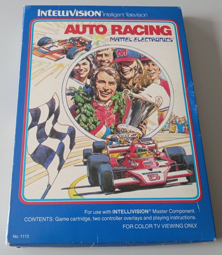 Jeu mattel intellivision auto - mattel,