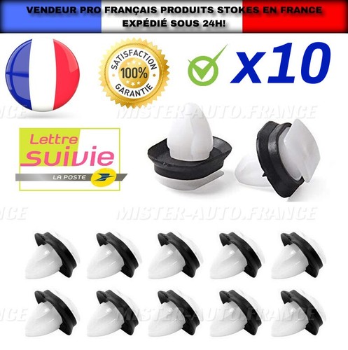 X10 clips fixation panneau - fixation,