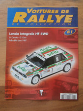 FASCICULE SEUL / LANCIA INTEGRALE HF 4WD Rallye Della Lana 1987