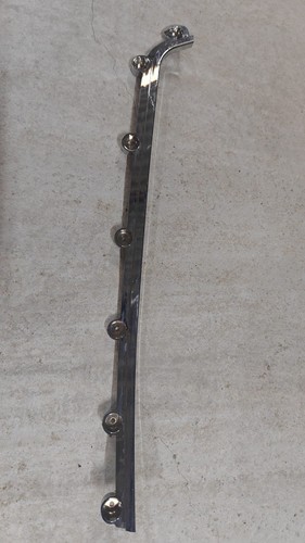 Chrome bas caisse - caisse, droit