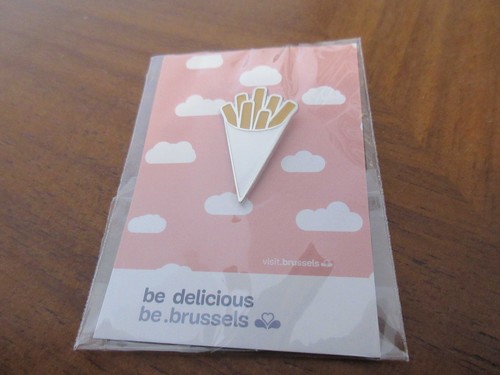 Pin brussels french fries - pin,