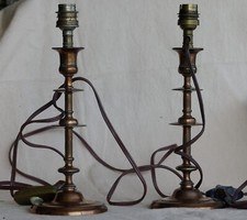 Paire de bougeoirs berbères