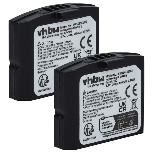 Batteries pour sennheiser rr - batteries,